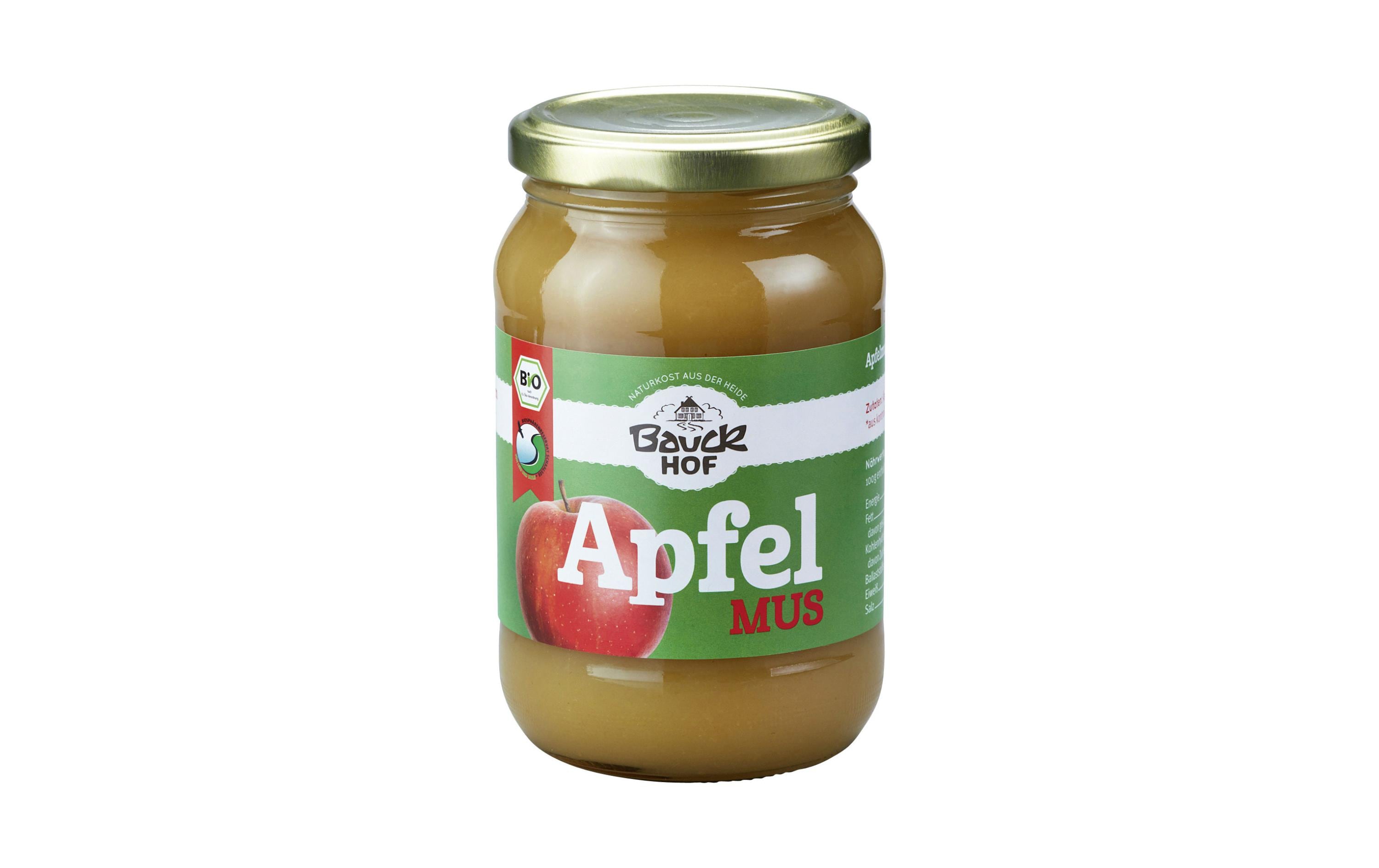 Bauck mühle Bio Apfelmus, vegan – 360 g