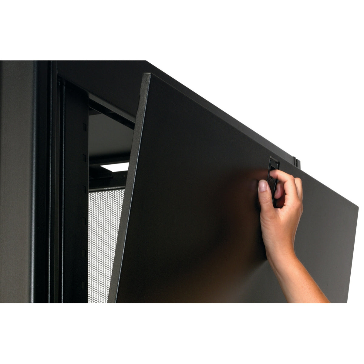 APC NetShelter SX – 19" Netzwerkschrank 42U, abschliessbar, 750 × 1070 × 1991 mm, schwarz, Metall