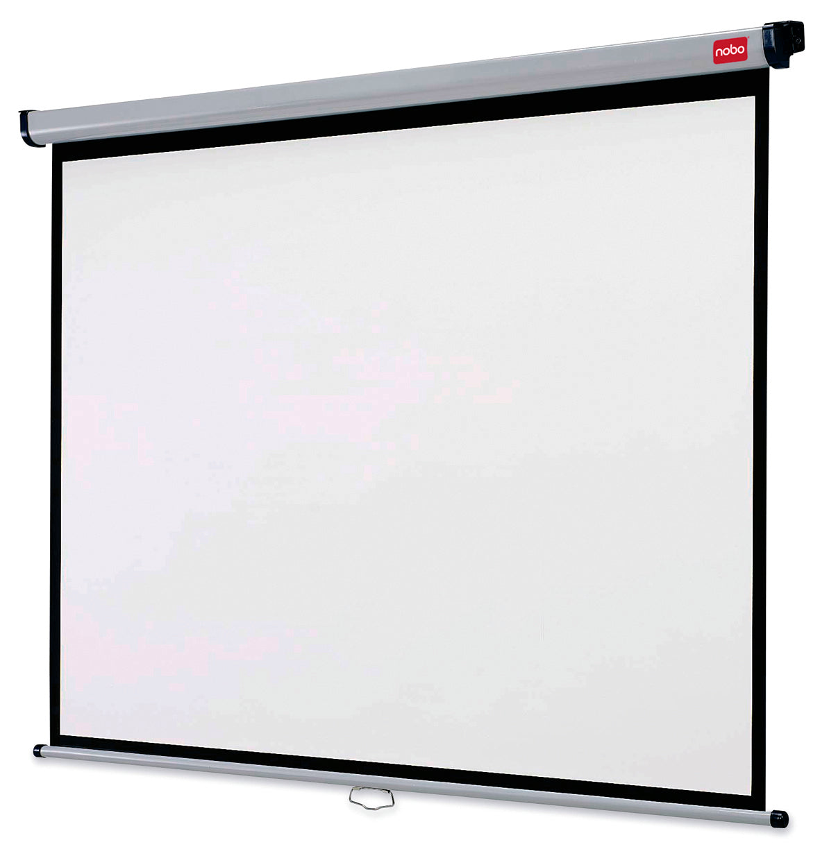 Nobo Rollo-Leinwand – 4:3, 150 × 113,8 cm, weiss