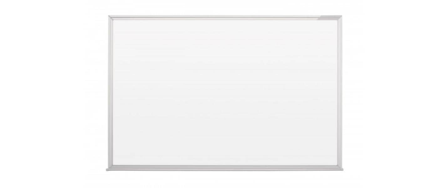 Magnetoplan Whiteboard – 120 × 90 cm, lackierter Stahl, magnetisch, Aluminiumrahmen, Wandmontage