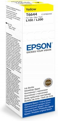 Epson T6644 Gelb Tintenpatrone (Original) – für Epson L100/L110/L200 … – C13T66444A