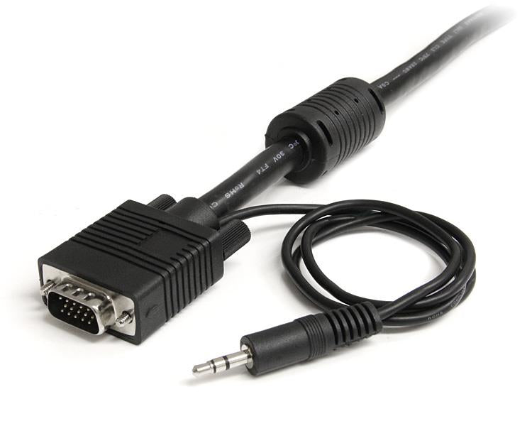 StarTech.com VGA Kabel mit Audio – 2 m