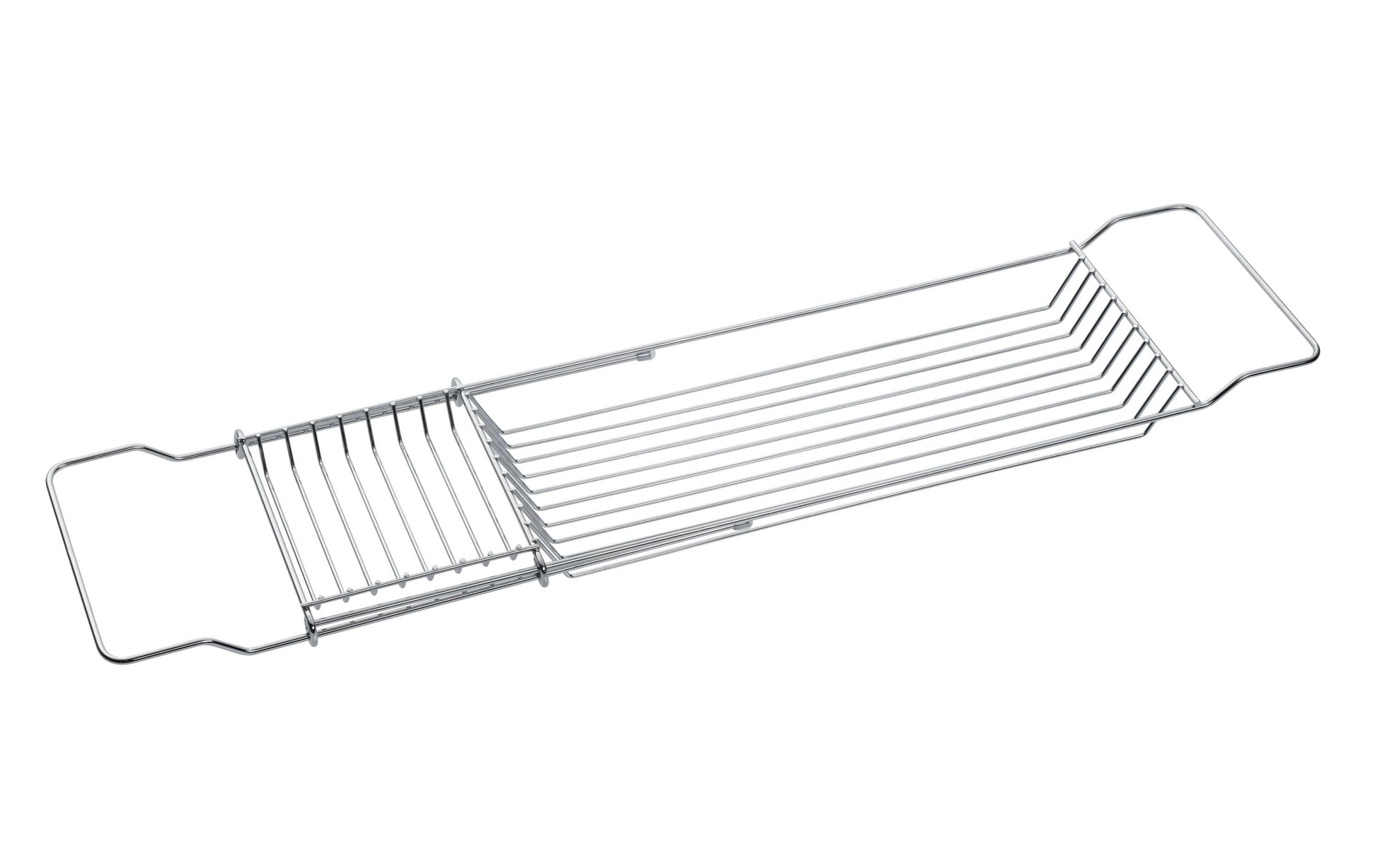 Diaqua Aufbewahrungsbox (Bad) 45 1221 24 – 63–77,5×15,5×5 cm, Metall, freistehend, Chrom