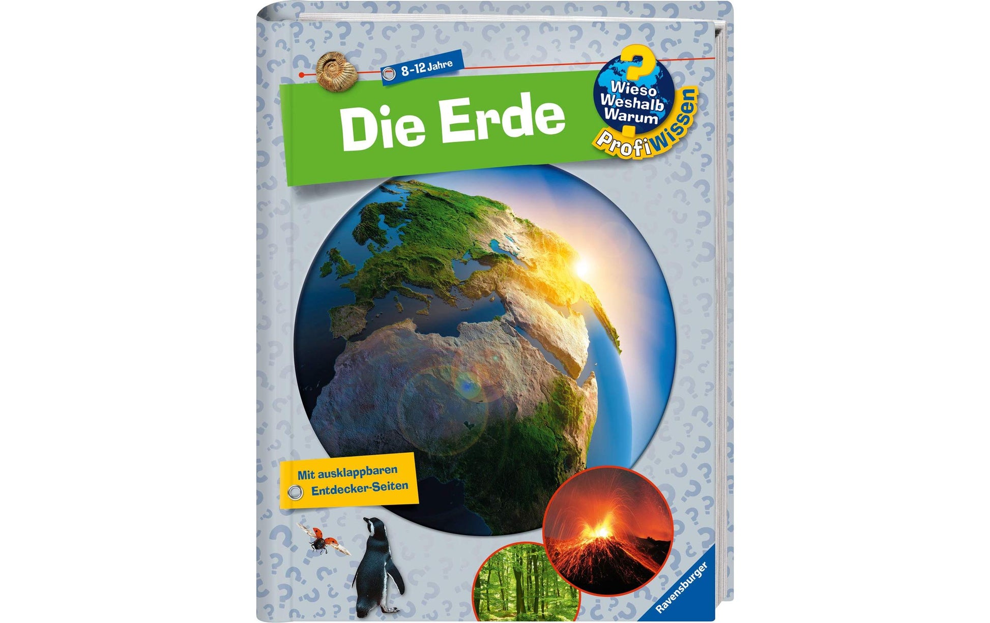 Ravensburger Buch – WWW ProfiWissen 1: Die Erde, Spiralbindung, 56 Seiten, Deutsch, ab 8 Jahren