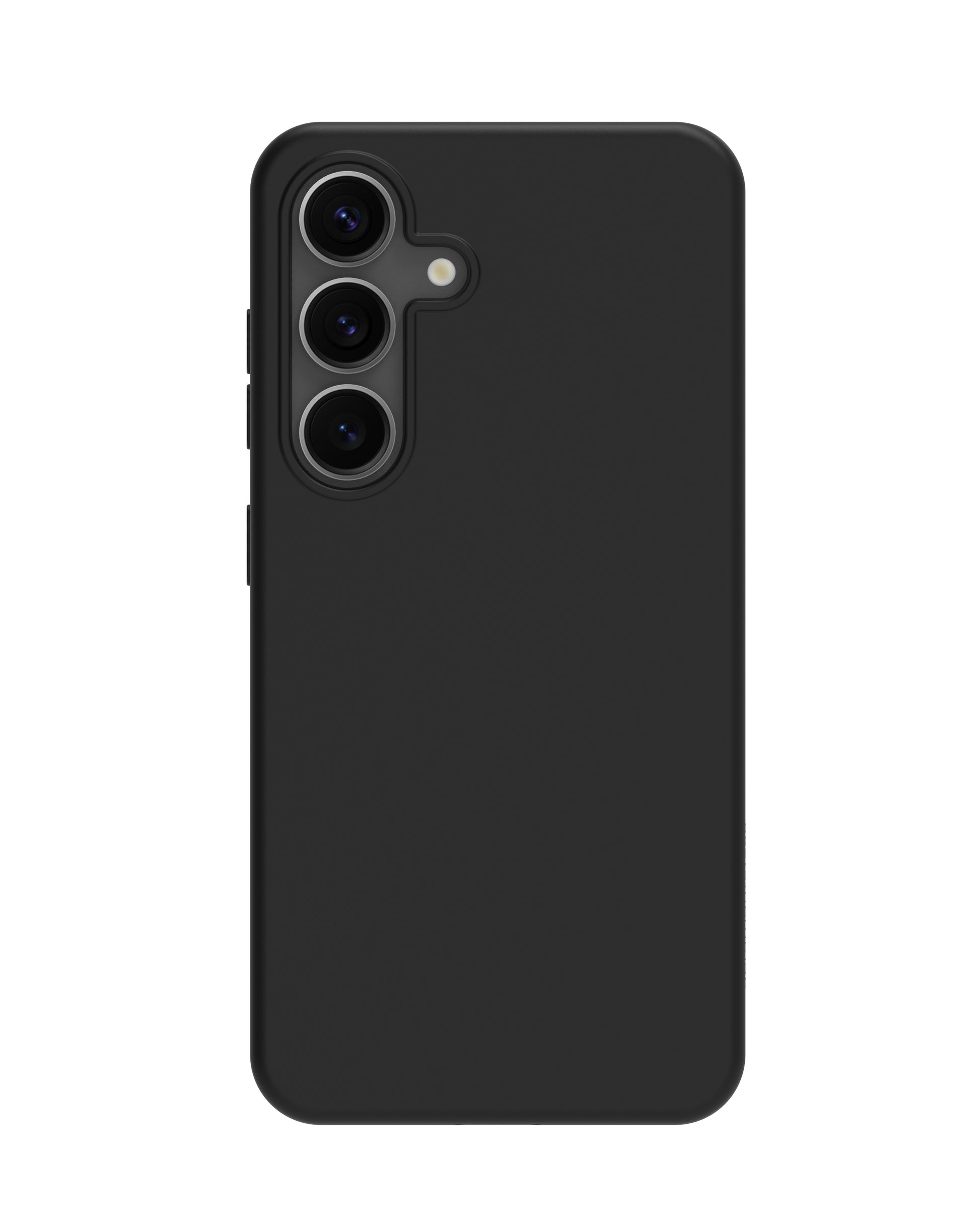 dbramante1928 Monaco Backcover – für Samsung Galaxy S25+, Kunststoff+Silikon, Schwarz, Kabelloses Laden