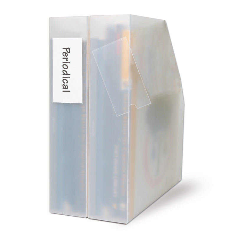 3L Kennzeichnungstasche – selbstklebend – 102×35 mm – transparent – Polypropylen (PP) – 12 Stk.