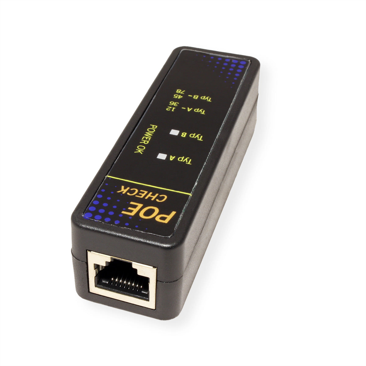 VALUE Lantest Multi-Network Kabel – Netzwerk-Kabeltester – RJ45, PoE