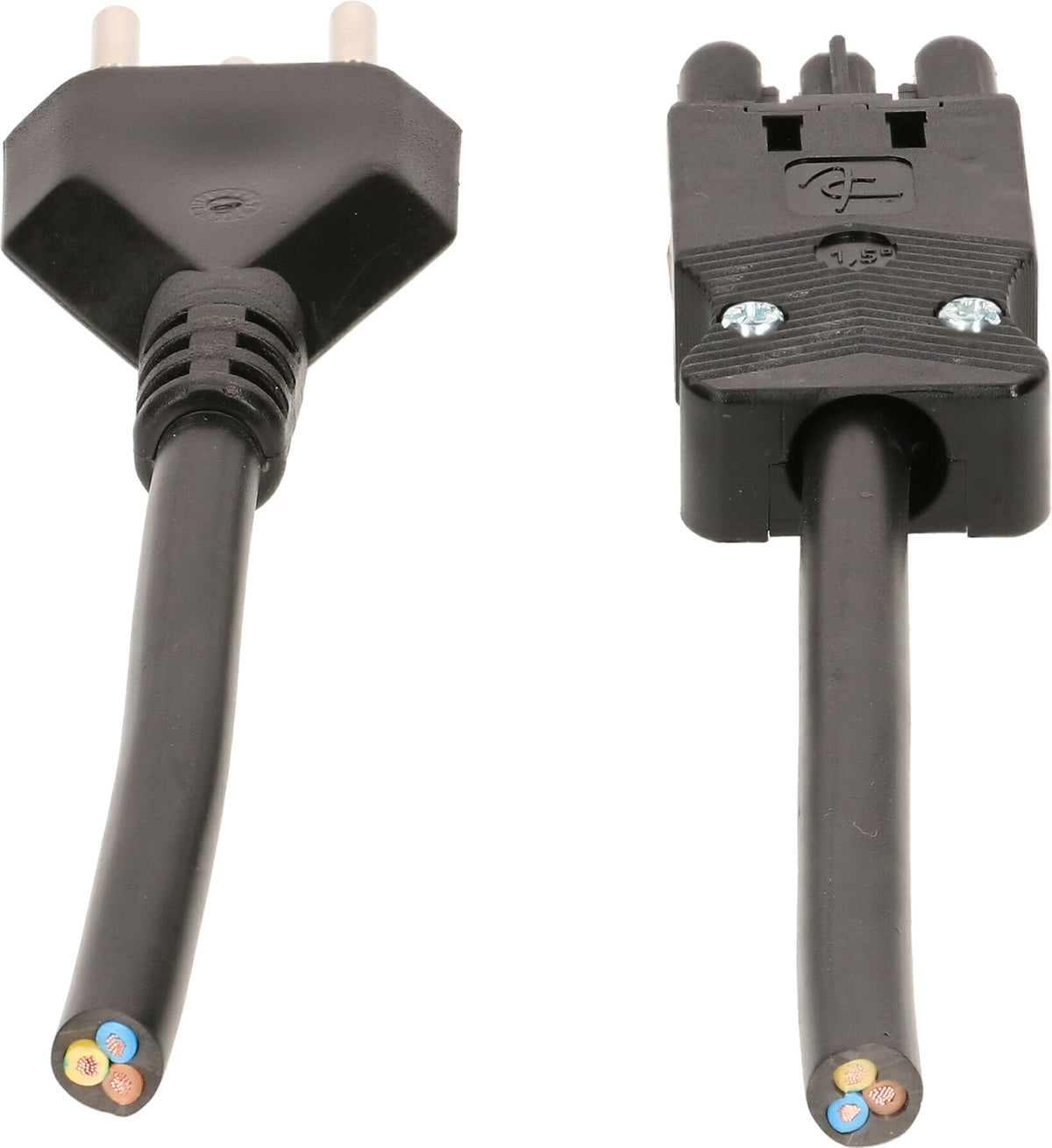 Adels Verlängerungskabel – T12–Adels AC 166 5 m 3×1,5 mm² 230 V/10 A Schwarz