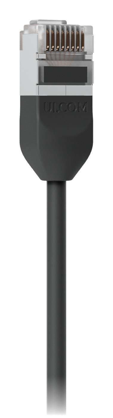 Ubiquiti Patchkabel – Cat6a F/UTP (FTP), 5 m, Schwarz, RJ-45