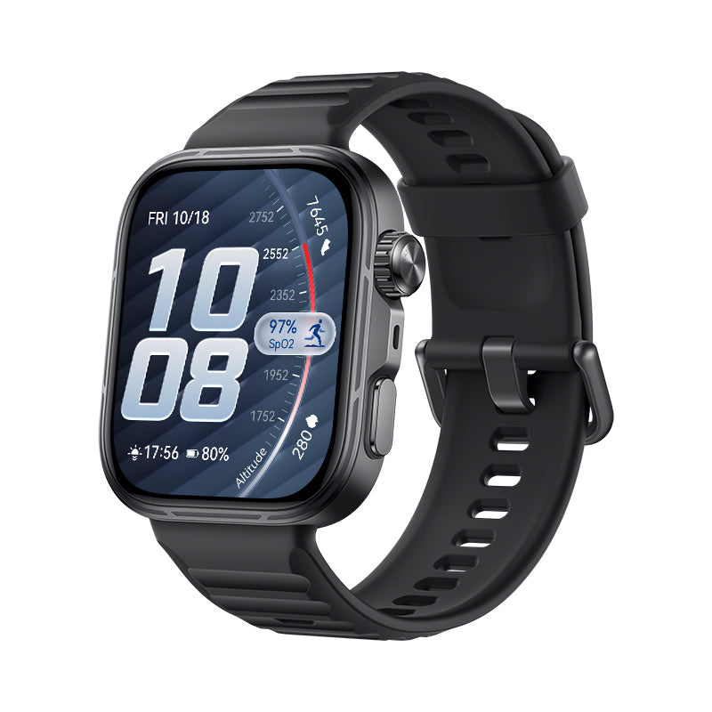 Huawei Watch Fit 5 Pro 45 mm GPS – Schwarz, Sportarmband, 50 m, für Android, iPhone