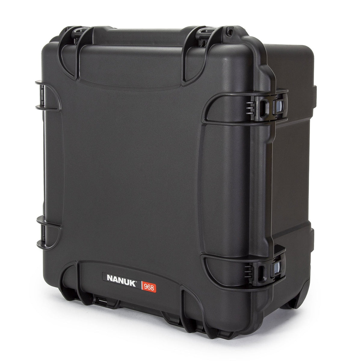 Nanuk Schutzkoffer 968 mit Schaum – wasserdicht, schwarz, 62,7 × 34,5 × 63,5 cm