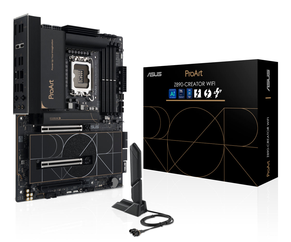 ASUS ProArt Z890-CREATOR WIFI – Mainboard – LGA 1851, Intel Z890, ATX, DDR5