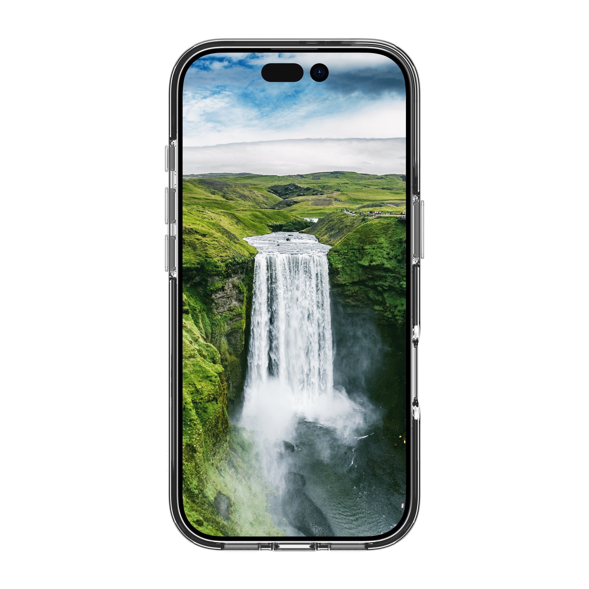 dbramante1928 Iceland Ultra D3O MS Backcover – für Apple iPhone 17, Transparent, bis 4 m Sturzsicher