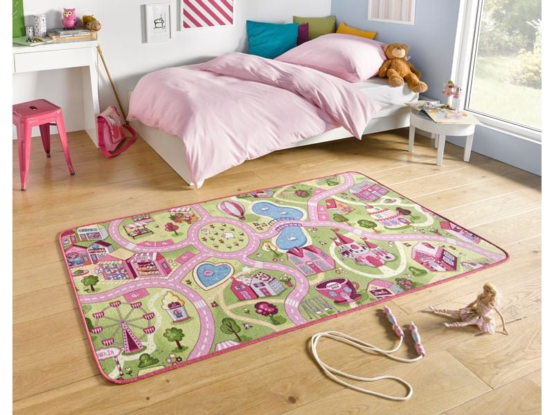 Hanse Home Kinderteppich – 160 × 240 cm – Polypropylen, pink