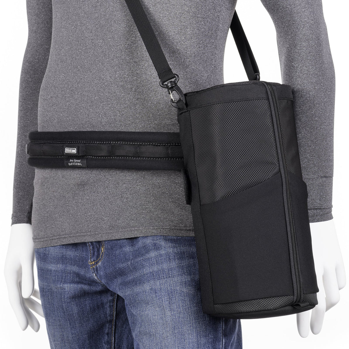 Think Tank Lens Changer 150 V3.0 Beuteltasche – Nylon/Polyester – Schwarz – für Teleobjektive bis 32 cm