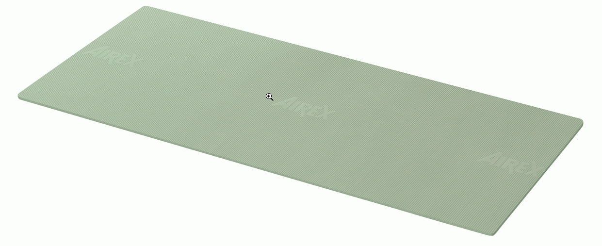 Airex TrExercise 140 Trainingsmatte – 140 × 60 cm – 0,6 cm – TPE – grün