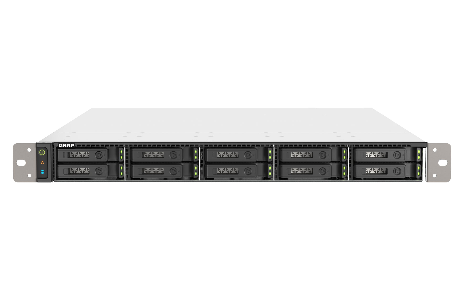 QNAP TS-H1090FU-7232P-64G Allgemeines Speichergerät – NVMe, U.2/U.3, 1U, 10-Bay, 2,5"
