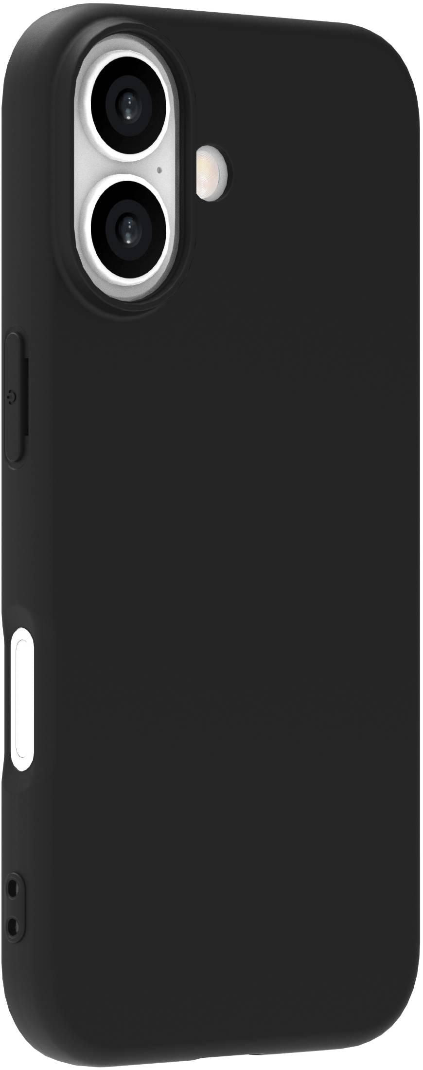 eSTUFF INFINITE (GRS) VIENNA Backcover – für Apple iPhone 17, recyceltes TPU, schwarz, bis 1,2 m sturzsicher