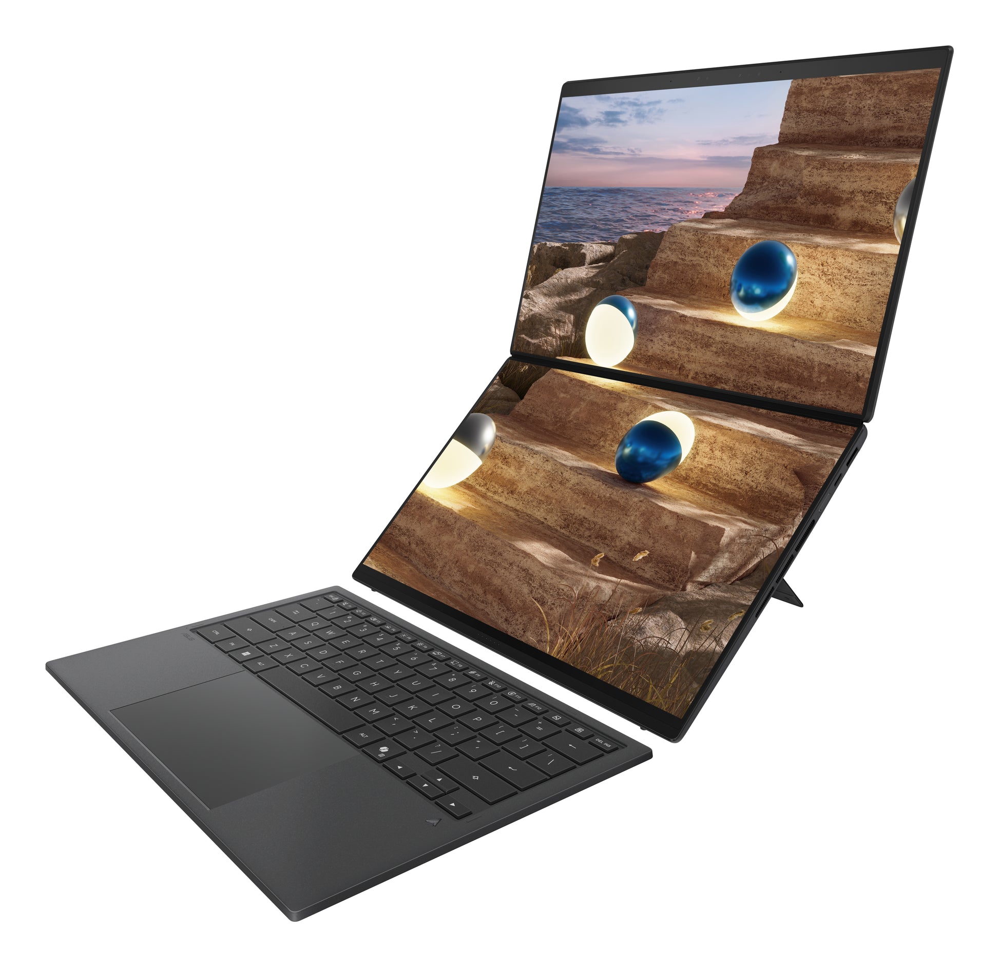 ASUS Zenbook Duo UX8407AA-SN605W – 14" WQXGA+ OLED Touch, Core Ultra 9 386H, 32 GB, 1 TB SSD, Win 11 Home