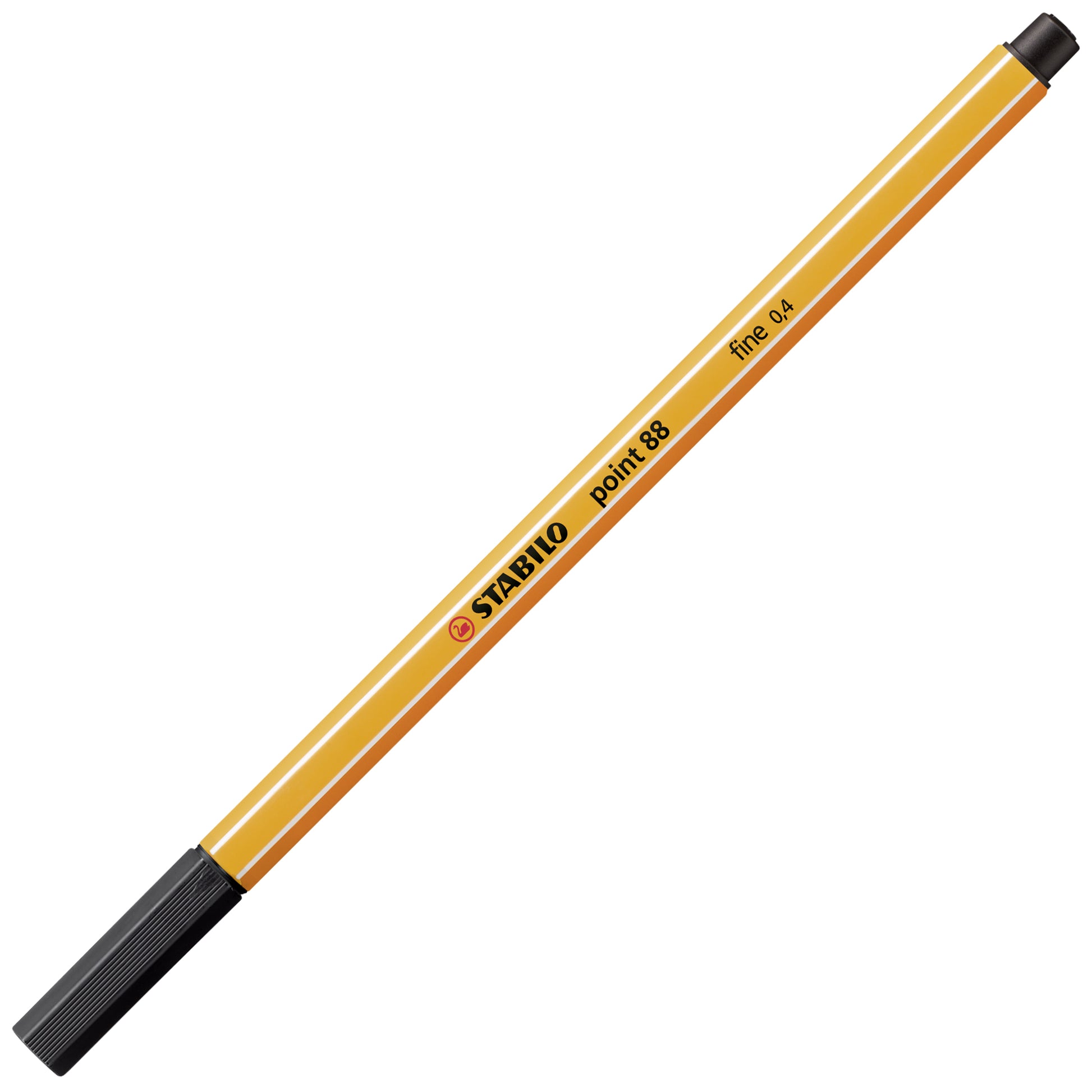 STABILO point 88 ARTY Fineliner Etui – 18 Stk., 0,4 mm, sortiert, Cap-Off