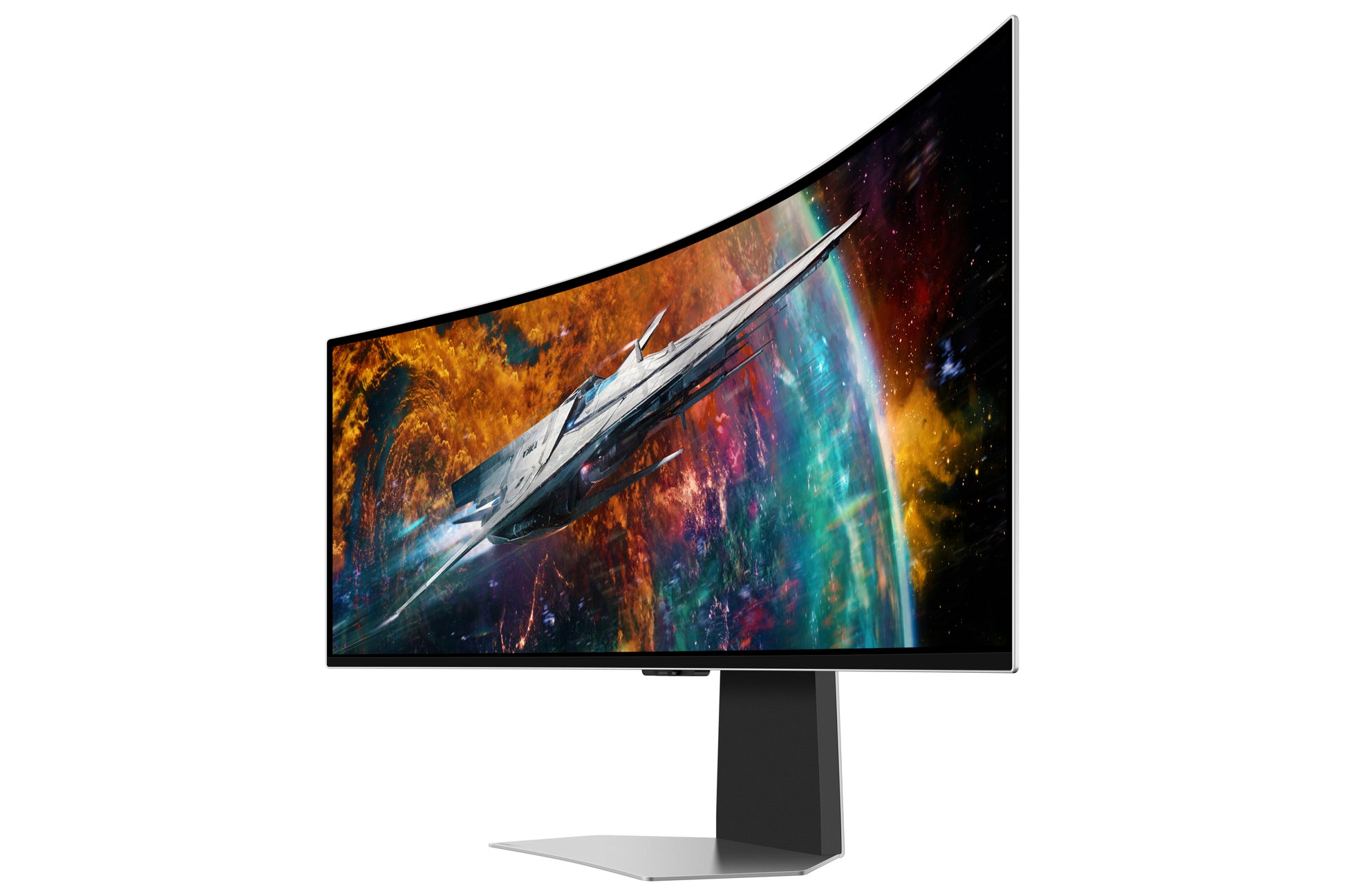 Samsung Odyssey G95SC – 49" Curved, 5120 × 1440 (DQHD), OLED, 240 Hz, DisplayHDR 400