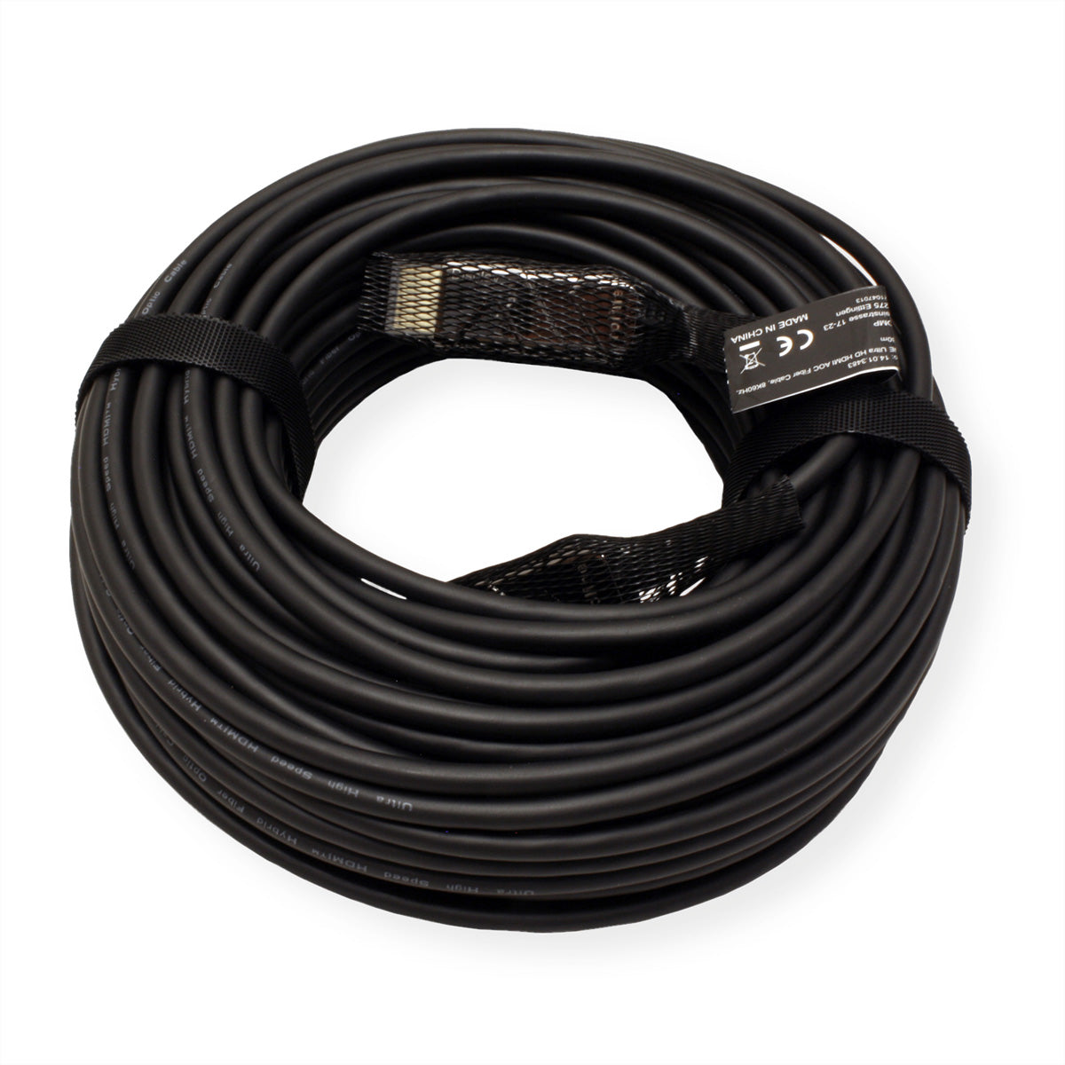 ROLINE HDMI Kabel HDMI 2.1 8K 60 Hz – 15 m – AOC, Ethernet