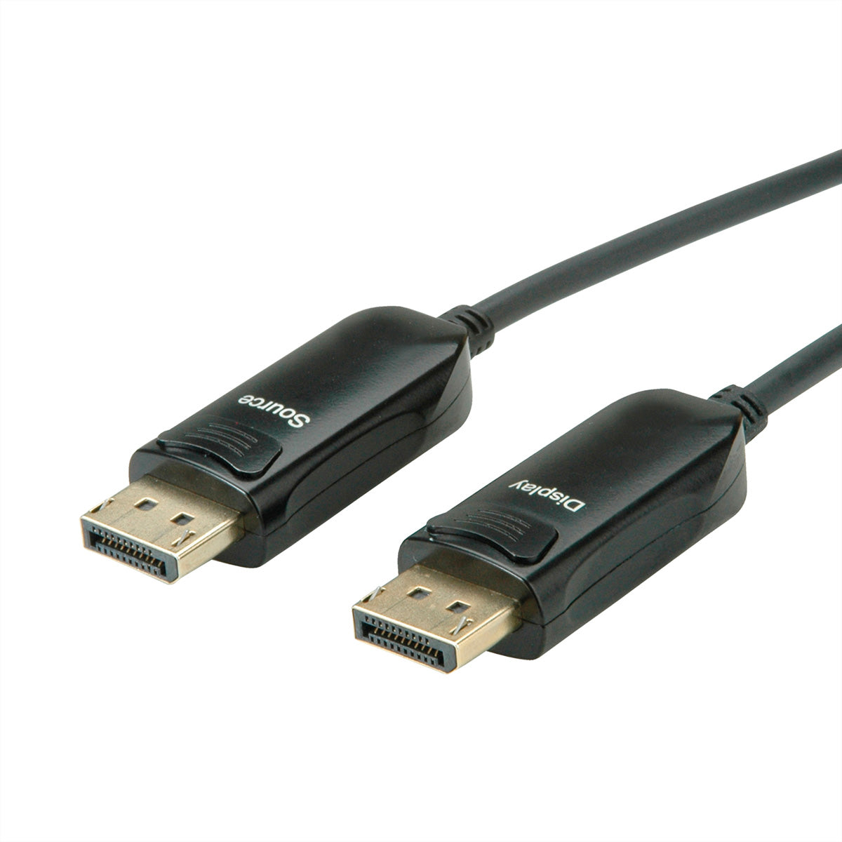 ROLINE DisplayPort Kabel DP 1.4 8K 60 Hz – 30 m – AOC, aktiv
