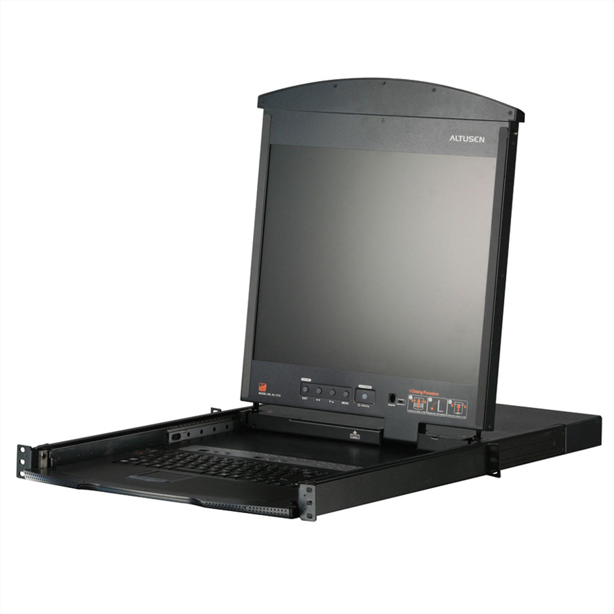 ATEN KL1516AM KVM-Switch – VGA/USB/PS/2, 3× USB-A, für Windows/Mac/Linux