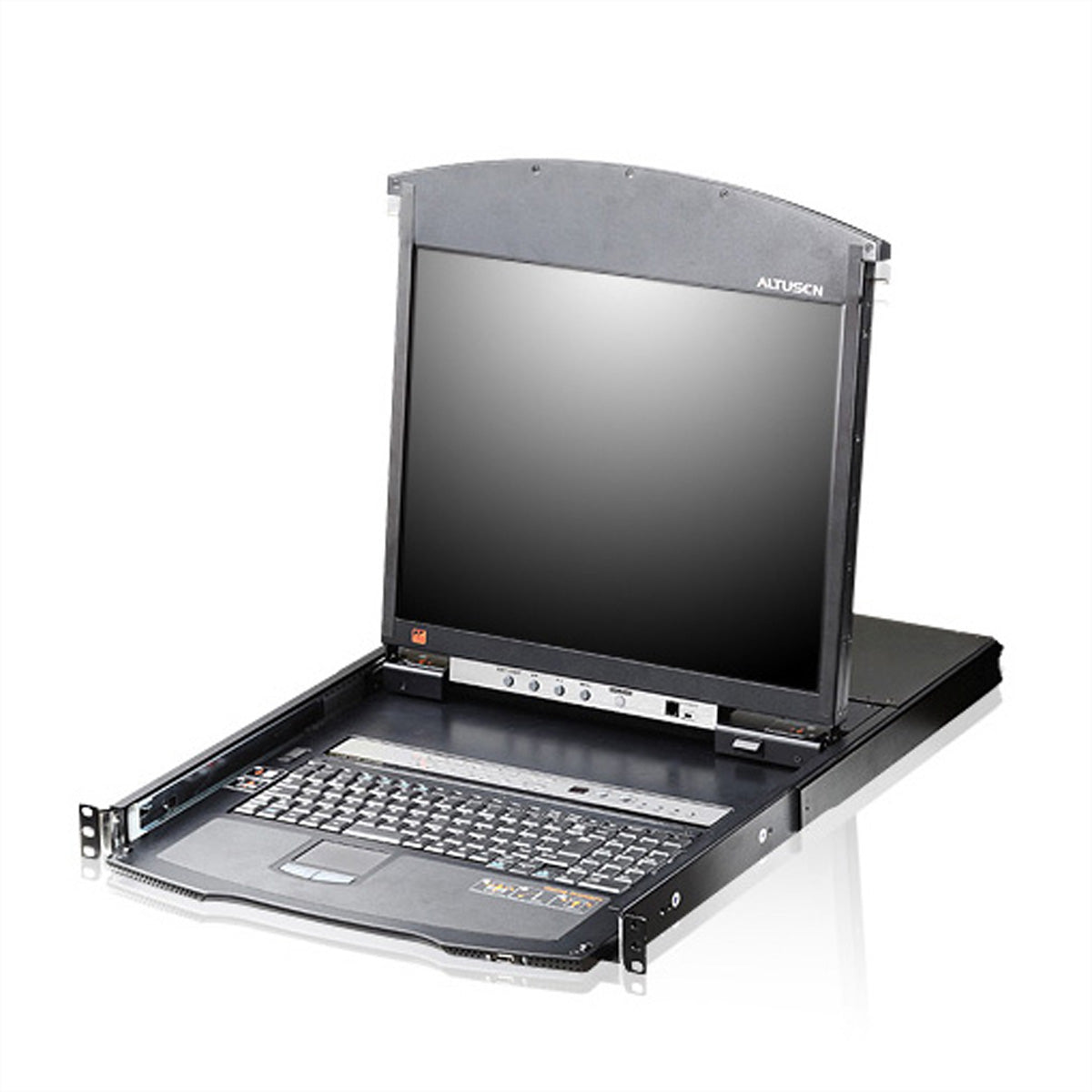 ATEN KL1508AiM – 8-Port VGA KVM-over-IP Switch – 1920 × 1200/60 Hz, 17" Rack-LCD-Konsole, 1U Rack