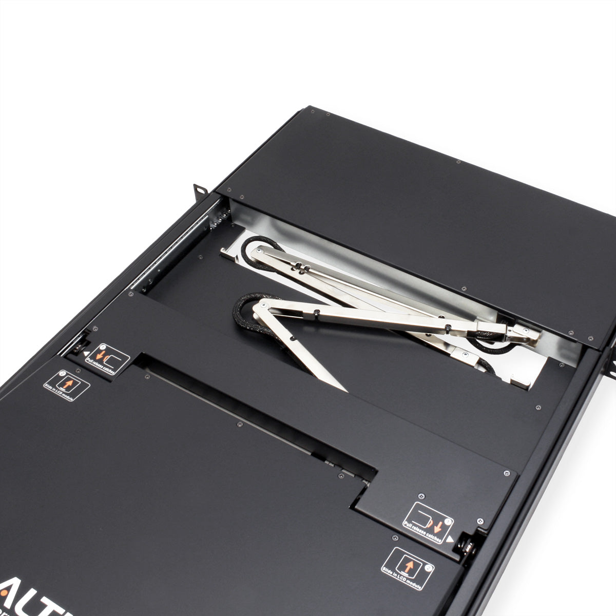 ATEN KL1516AiM – 16-Port VGA KVM-over-IP Switch – Integrierte 17" LCD-Konsole, 1920 × 1200/60 Hz, 1U Rack