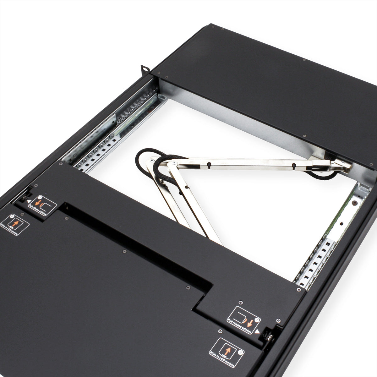 ATEN KL1516AiM – 16-Port VGA KVM-over-IP Switch – Integrierte 17" LCD-Konsole, 1920 × 1200/60 Hz, 1U Rack