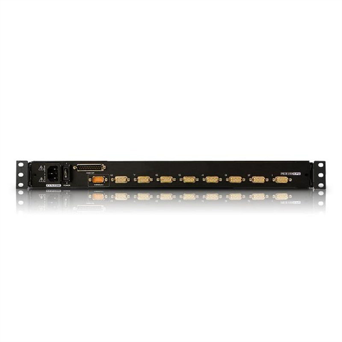 ATEN CL5708N – 19" Rack-LCD-Konsole – 1920 × 1200/60 Hz, 8-Port VGA KVM, CH-Layout – 1U