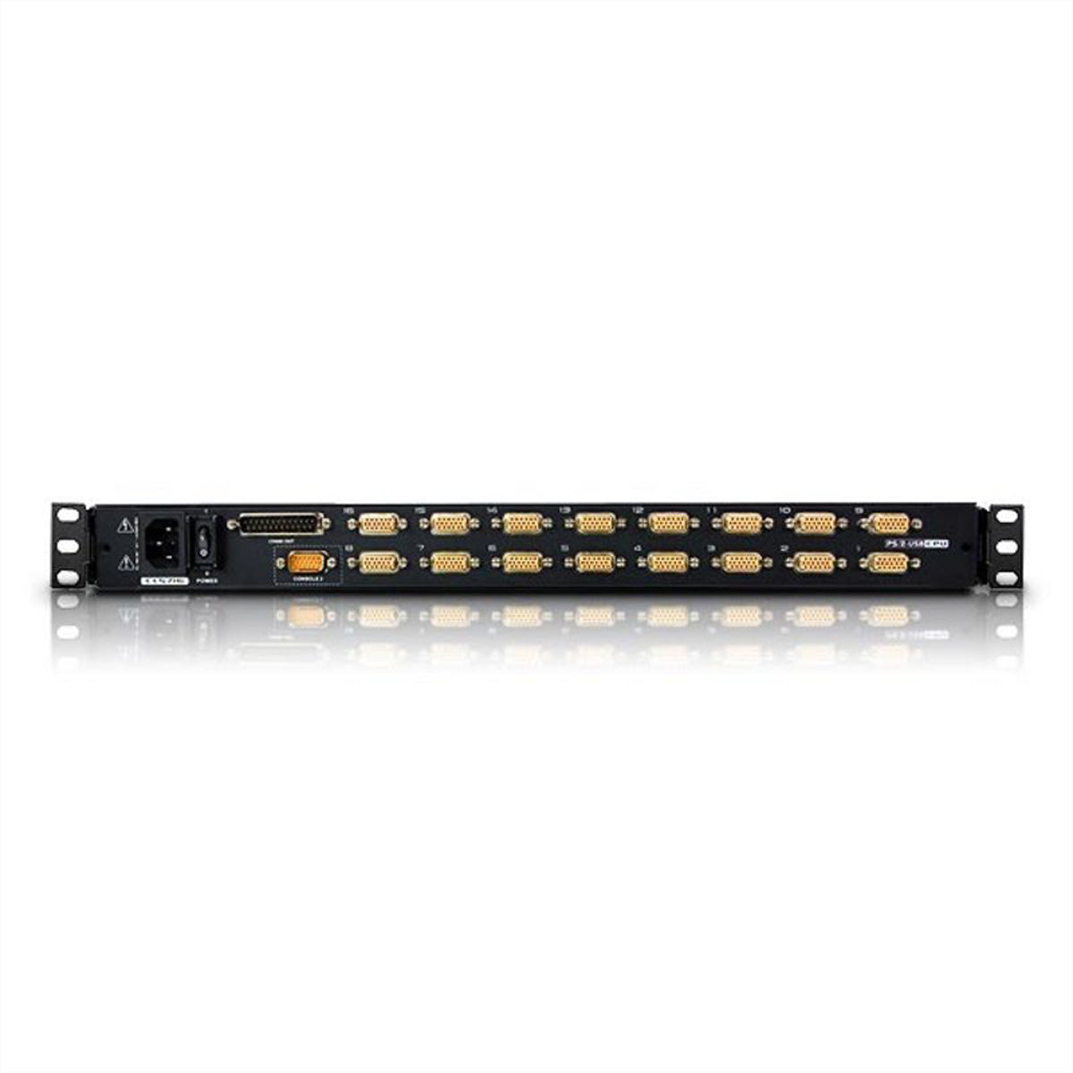 ATEN CL5716N – 17" Rack-LCD-Konsole – 16-Port VGA KVM – 1920 × 1200, US-Layout – 1U
