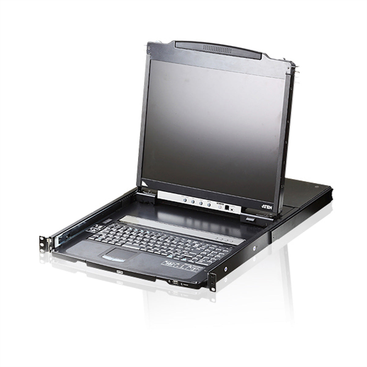 ATEN CL5800N KVM-Konsole – VGA, PS/2, 1× USB-A, für Windows/Mac/Linux