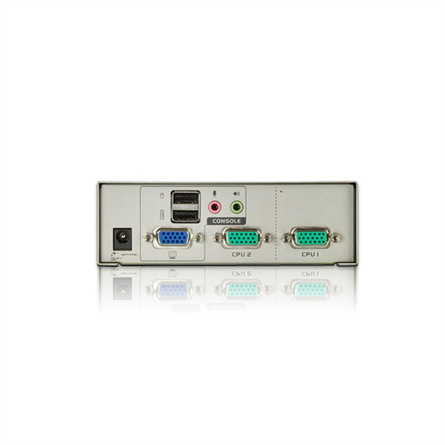 ATEN CS72U – KVM-Switch – 2-Port, VGA – 2048 × 1536 @ 60 Hz, Audio