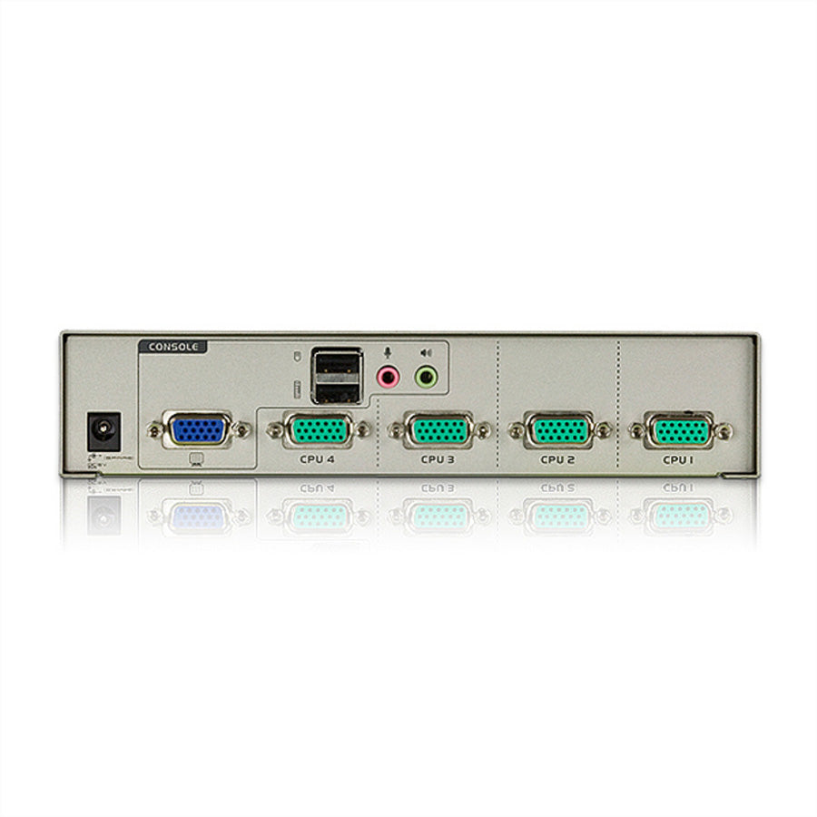 ATEN CS74U – KVM-Switch – 4-Port, VGA – 2048 × 1536, Audio, für Windows, Mac & Linux
