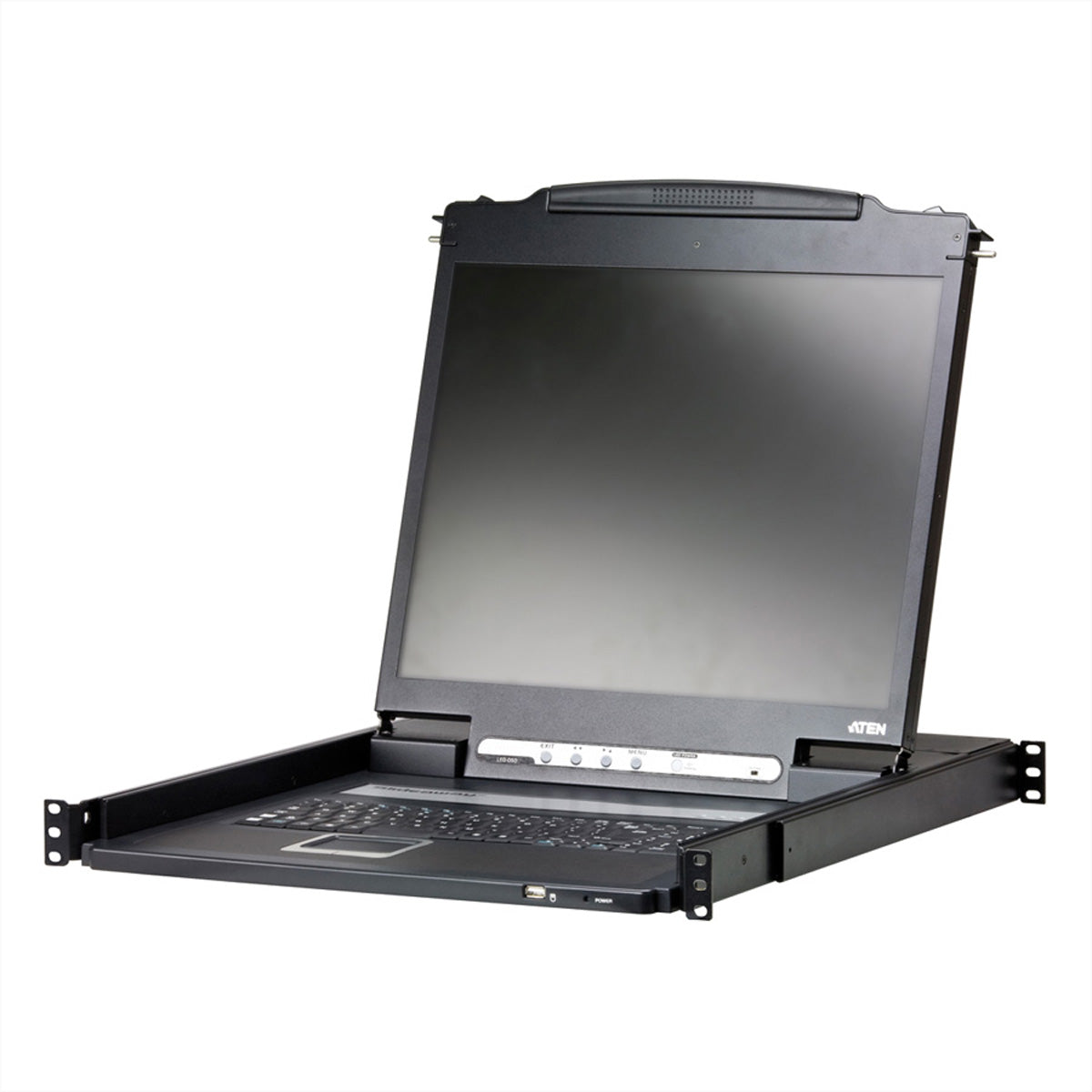 ATEN CL3000N – 19" Rack-LCD-Konsole, 1-Port VGA – 1280 × 1024/75 Hz, FR AZERTY – 1U