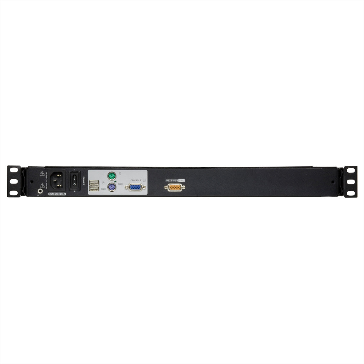 ATEN CL3000N – 19" Rack-LCD-Konsole, 1-Port VGA – 1280 × 1024/75 Hz, FR AZERTY – 1U