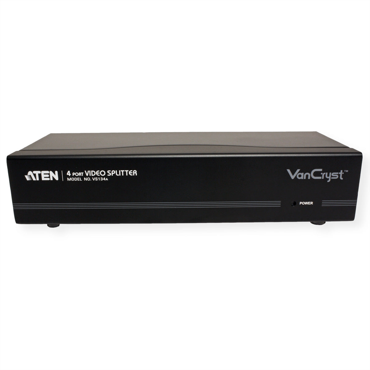 ATEN VS134A – VGA-Video-Splitter, 1× VGA Eingang / 4× VGA Ausgänge, 2048 × 1536 @ 60 Hz, 65 m, 450 MHz, kaskadierbar