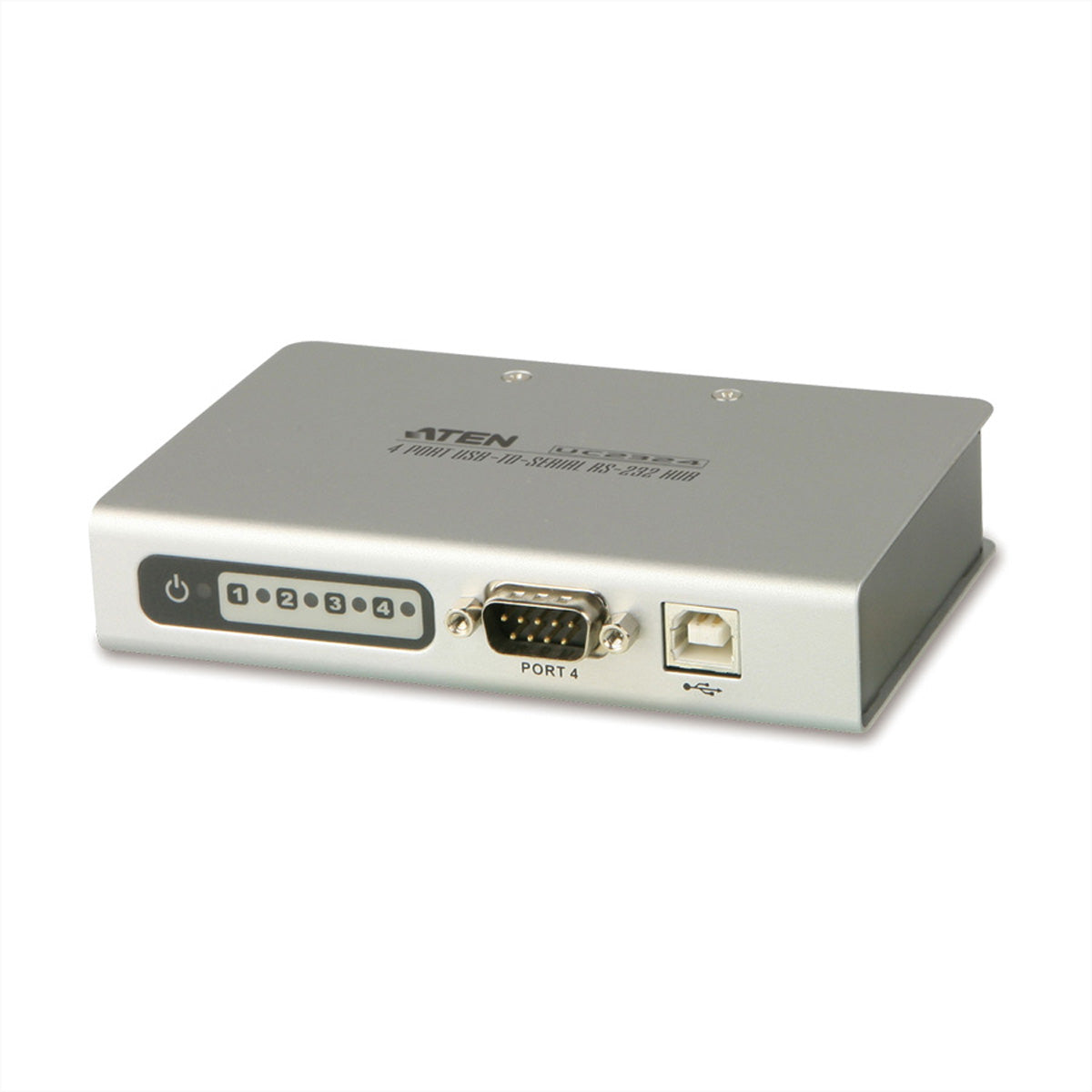 ATEN UC2324 USB-RS232 Hub – USB 2.0 Typ-B, 4× RS-232, für Windows