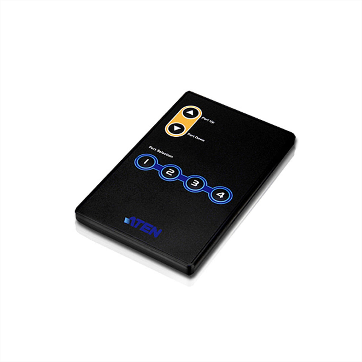 ATEN TV-Fernbedienung 2XRT-0101G – für VM0404H, VM0808, VM0808H und andere, IR, schwarz