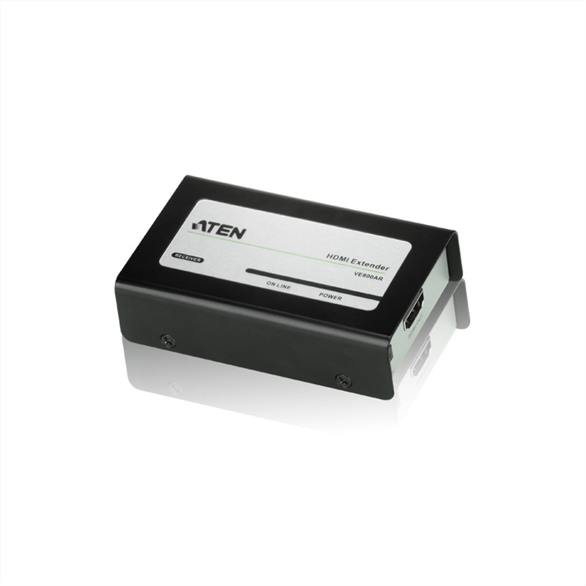 ATEN VE800AR – HDMI-Verlängerung (Empfänger), über Cat5e, 1080p@60 Hz, 60 m, HDCP, für VS1804T/VS1808T