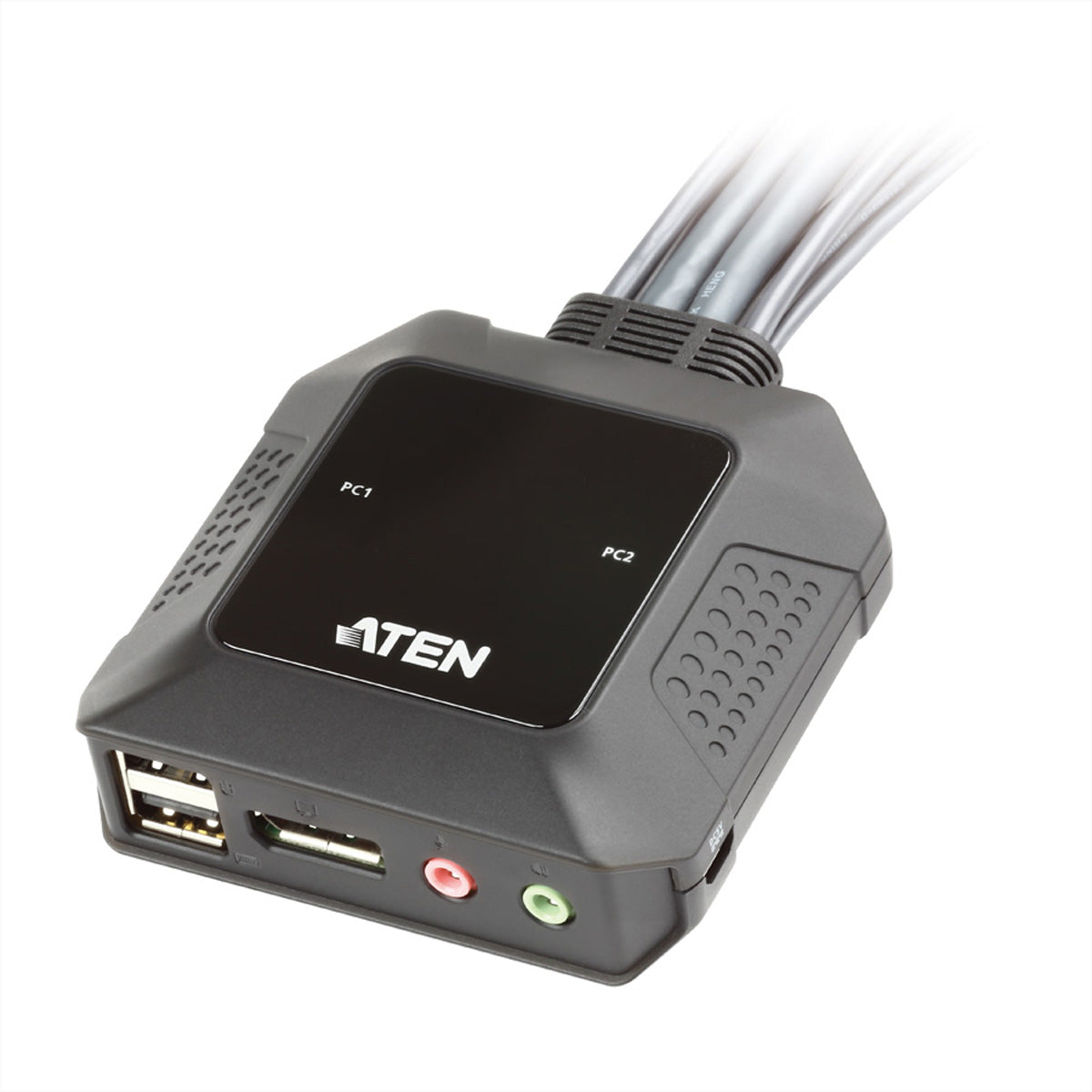 ATEN CS22DP – KVM-Switch – 2-Port, DP – 4096 × 2160 @ 30 Hz, Audio