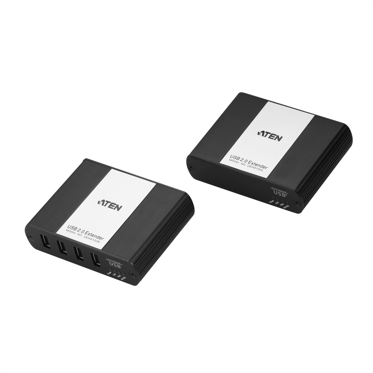 ATEN USB-Verlängerung über LAN – USB-A (Stecker auf Buchse) – USB 2.0 (480 Mbit/s) – 100 m – 4-Port