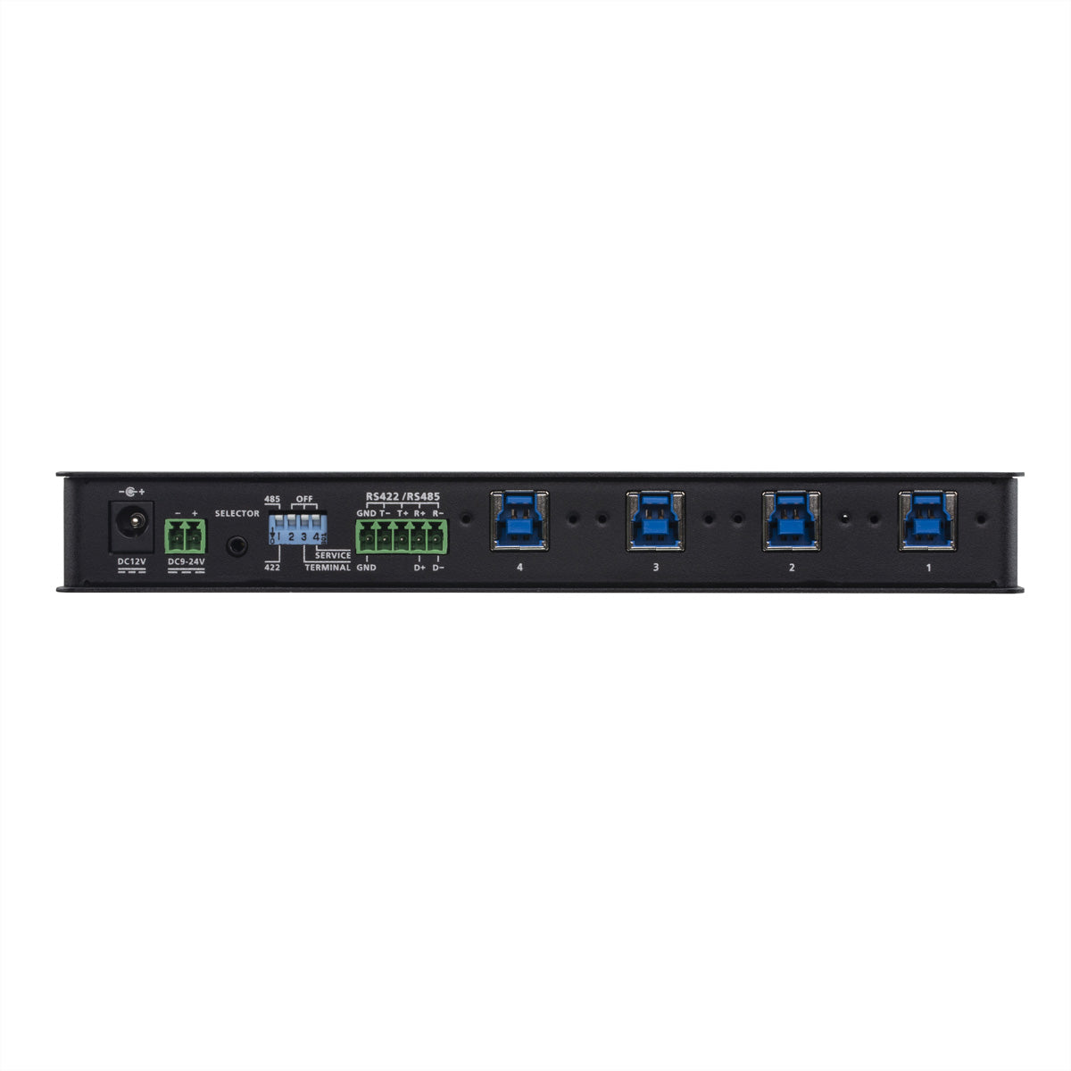 ATEN US3344I USB-Hub – USB-A, 4× USB-B, für Windows/Mac/Linux