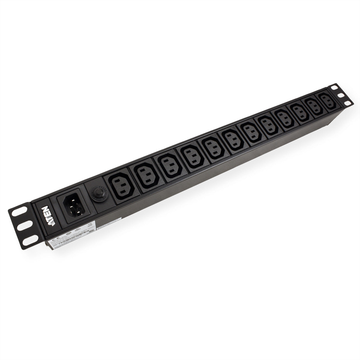 ATEN PE0112G – Rack-PDU Basic, 12× IEC C13, 10 A, 3 m