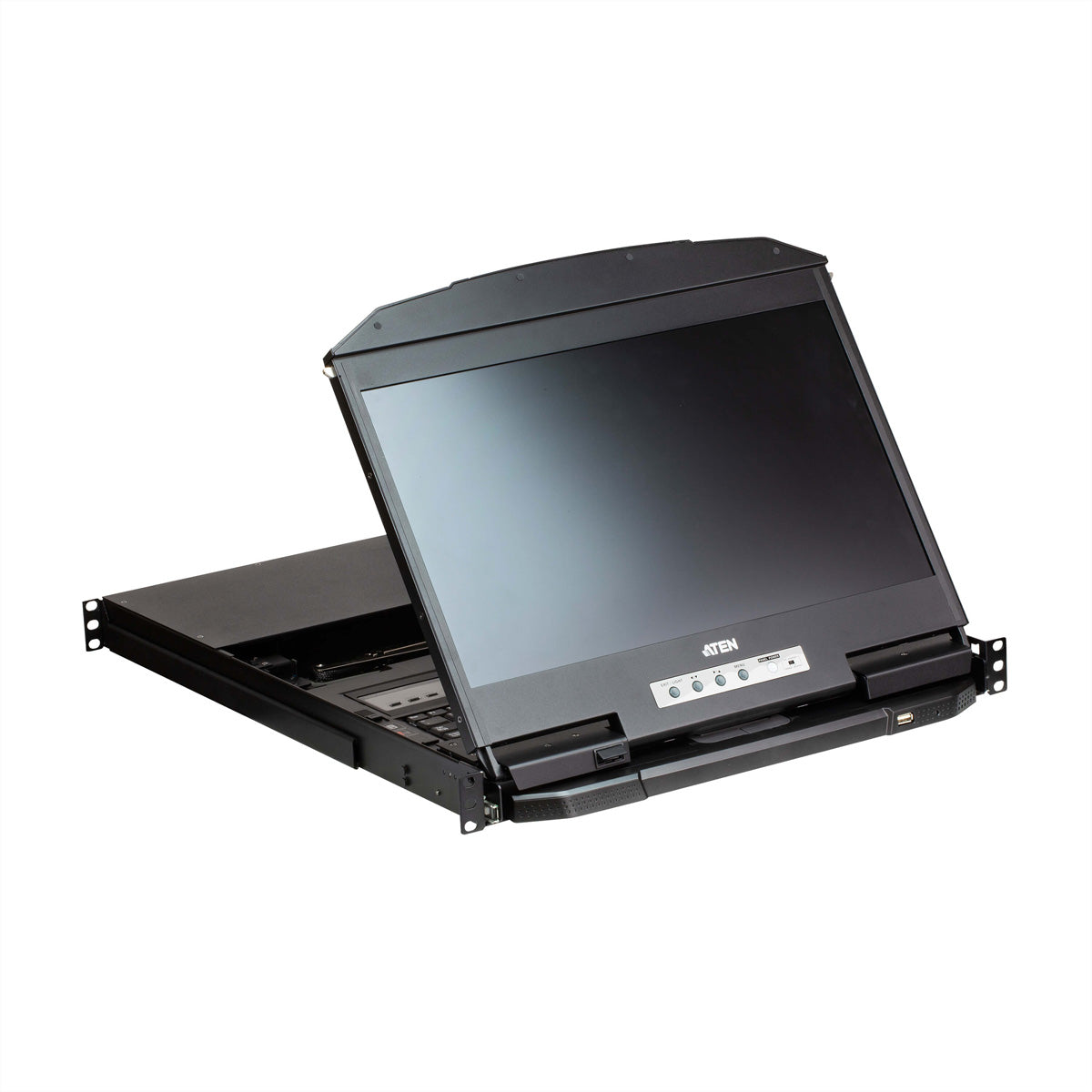 ATEN CL3884NW KVM-Switch – USB, 5× HDMI, 3× USB-A, 4× USB-B, 3,5 mm Audio, für Windows/Mac/Linux
