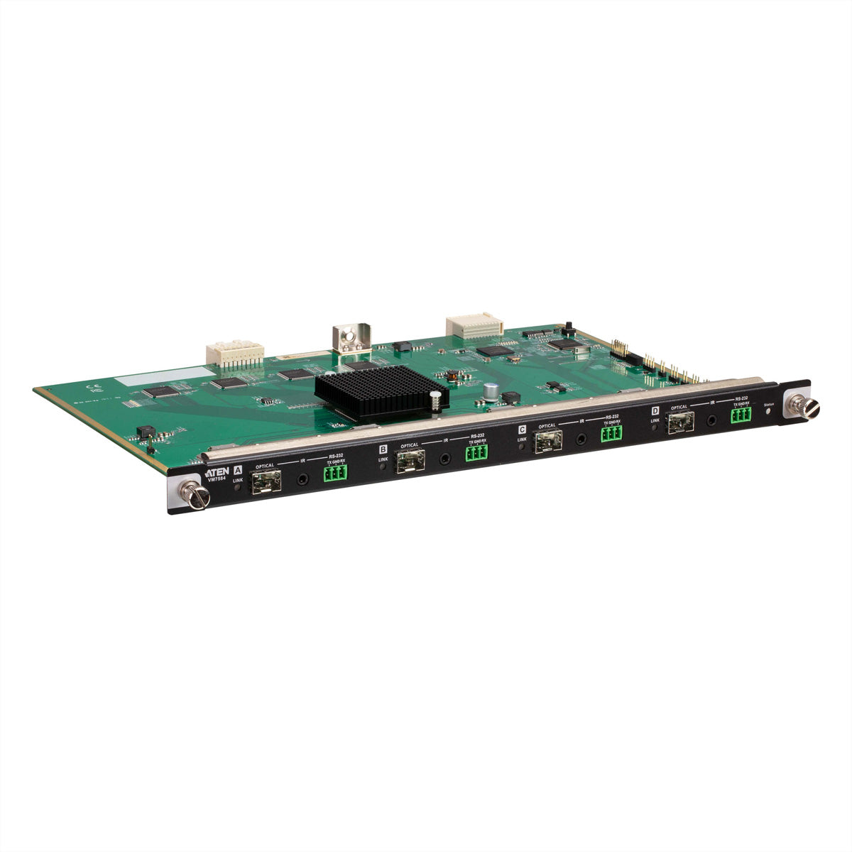 ATEN VM7584K2 – HDMI Eingabekarte, über Glasfaser (SFP+), 4× HDMI In, 4K@60 Hz, 10 km, HDCP 2.2