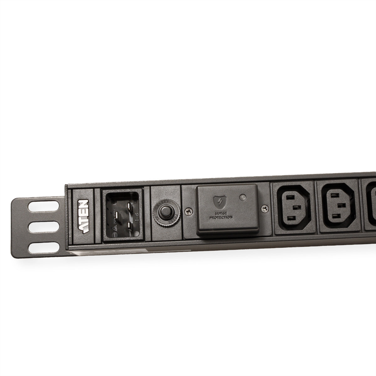 ATEN PE0216SG PDU 3,8 kVA – Überspannungsschutz, Überstromschutz – 0U Rack – C13×16 – Schwarz