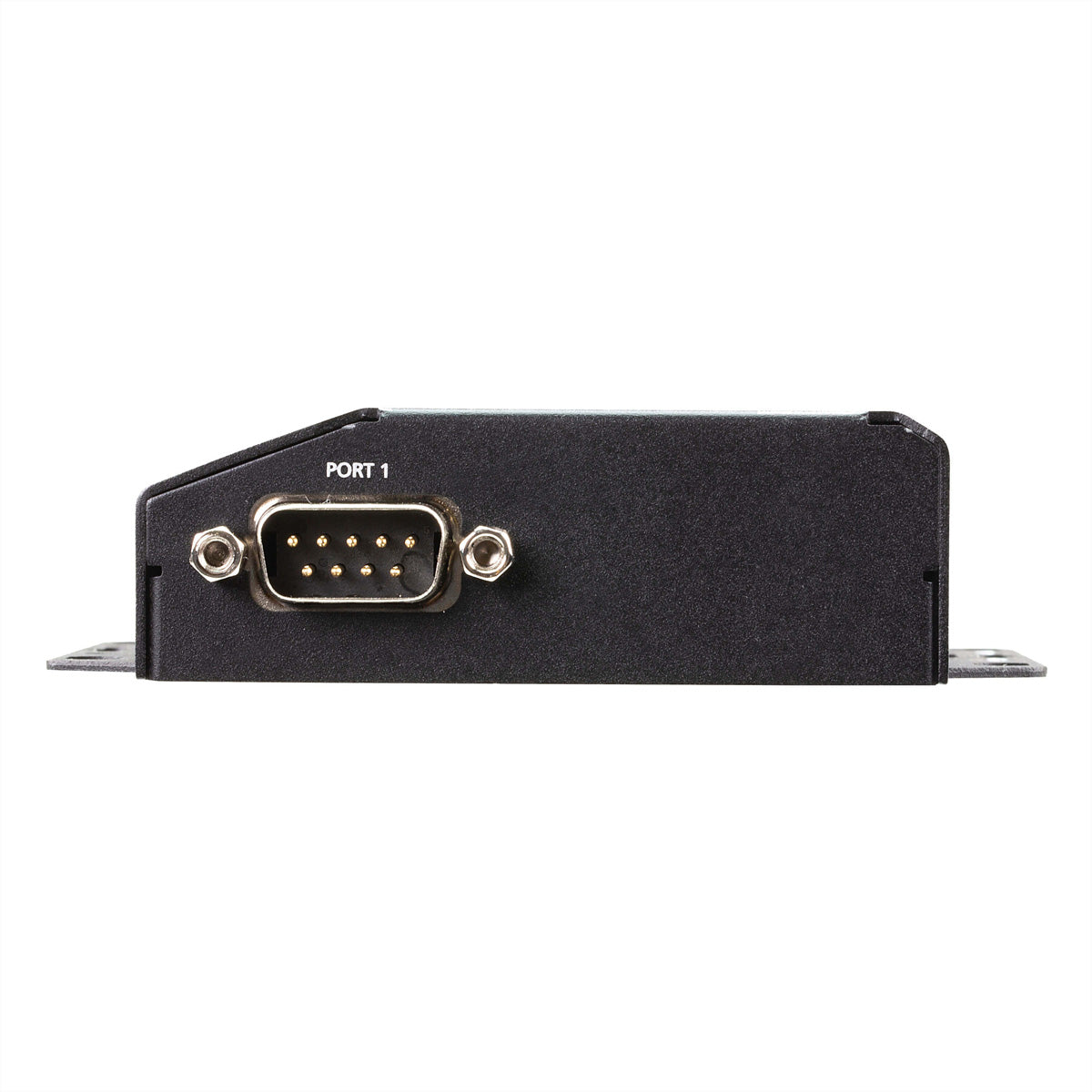 ATEN SN3401P – Serial-over-IP-Server – 1×RS‑232/422/485, 1×RJ45 10/100 Mbit/s, PoE (IEEE 802.3af), DIN-Schiene